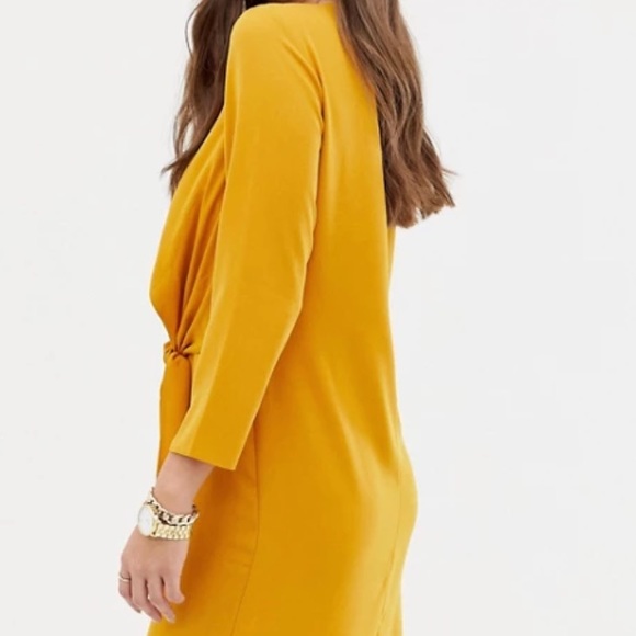 NWT ASOS knot front cocktail dress - Picture 4 of 4